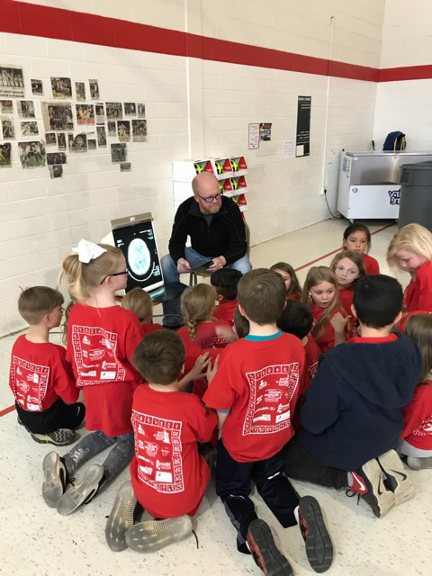 Vermillion Second Grade Students Receive  Bike Helmets